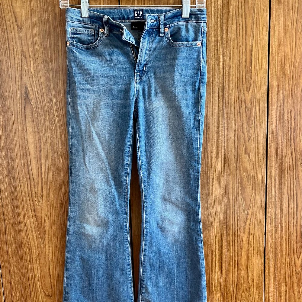 Girl's Gap Jeans, '70s Flare, Size 12